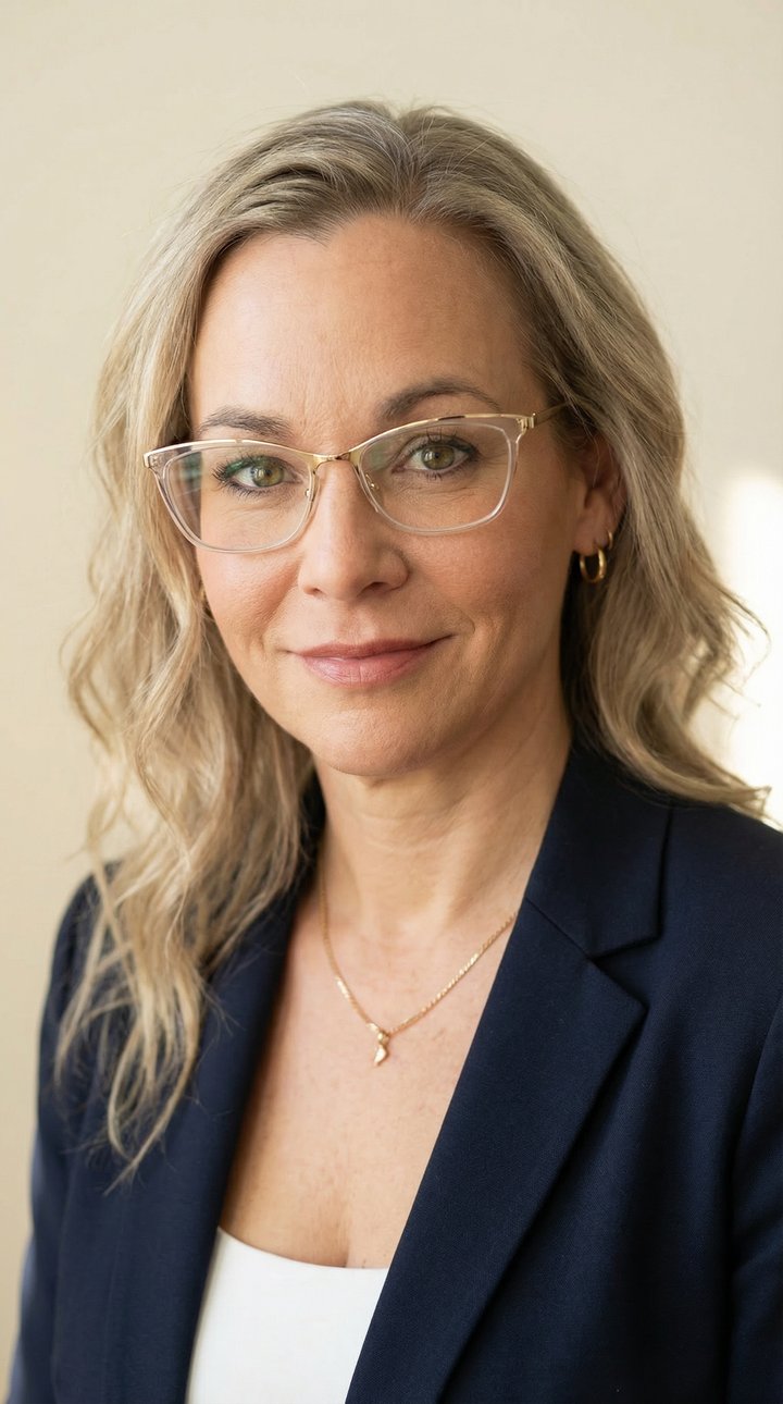 Portrait of Heidi Skinner, founder of A Human In The Loop.